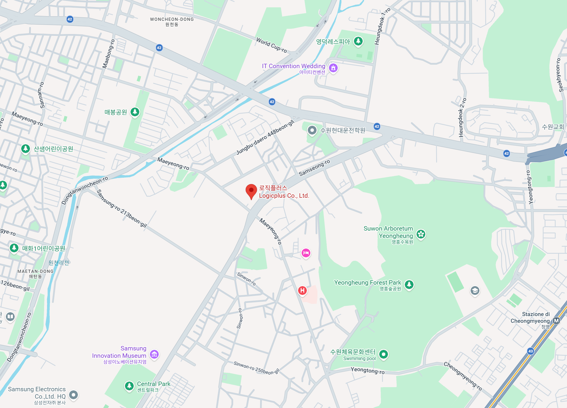 location map